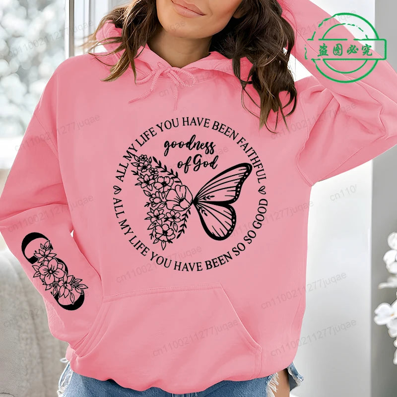 Autumn Winter Hoodies Sportwear Women's