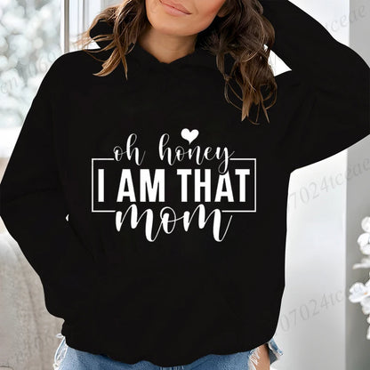 Mom Life Women Hoodie Harajuku Streetwear