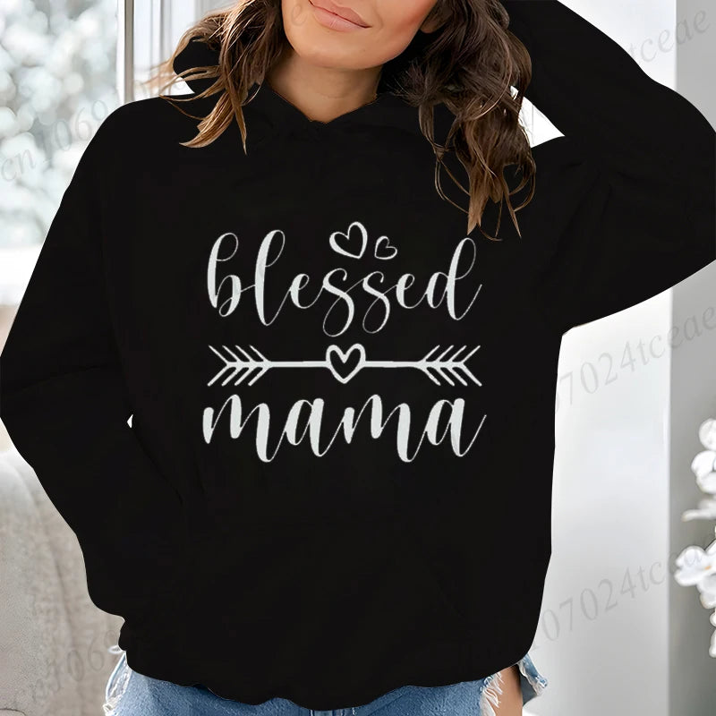 Mom Life Women Hoodie Harajuku Streetwear