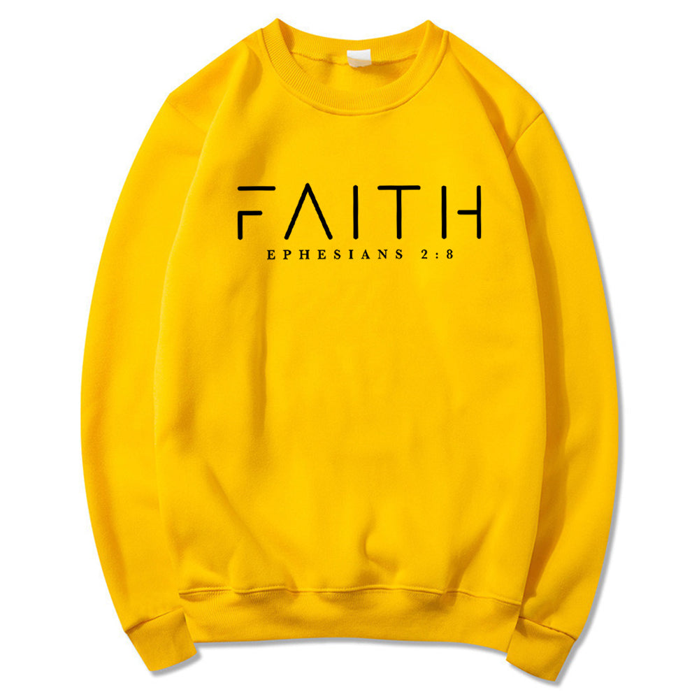 Trendy Faith Sweatshirt Bible Verse Shirt Christian