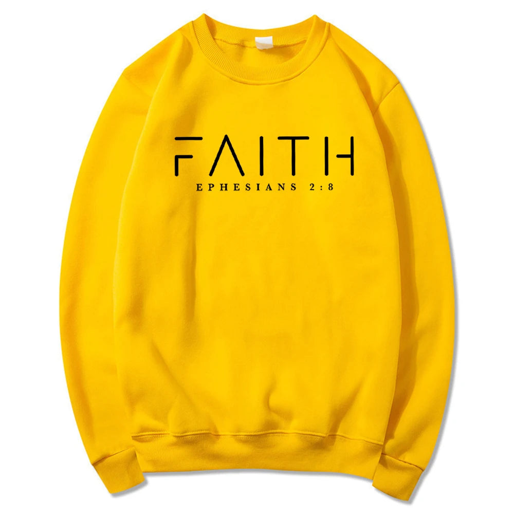 Trendy Faith Sweatshirt Bible Verse Shirt Christian
