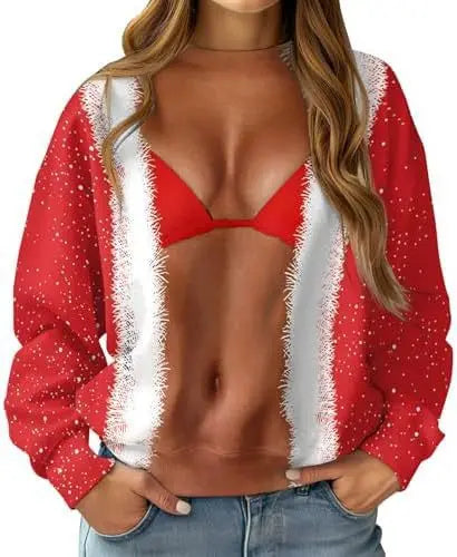 New Christmas Reindeer 3D Print Sweatshirts