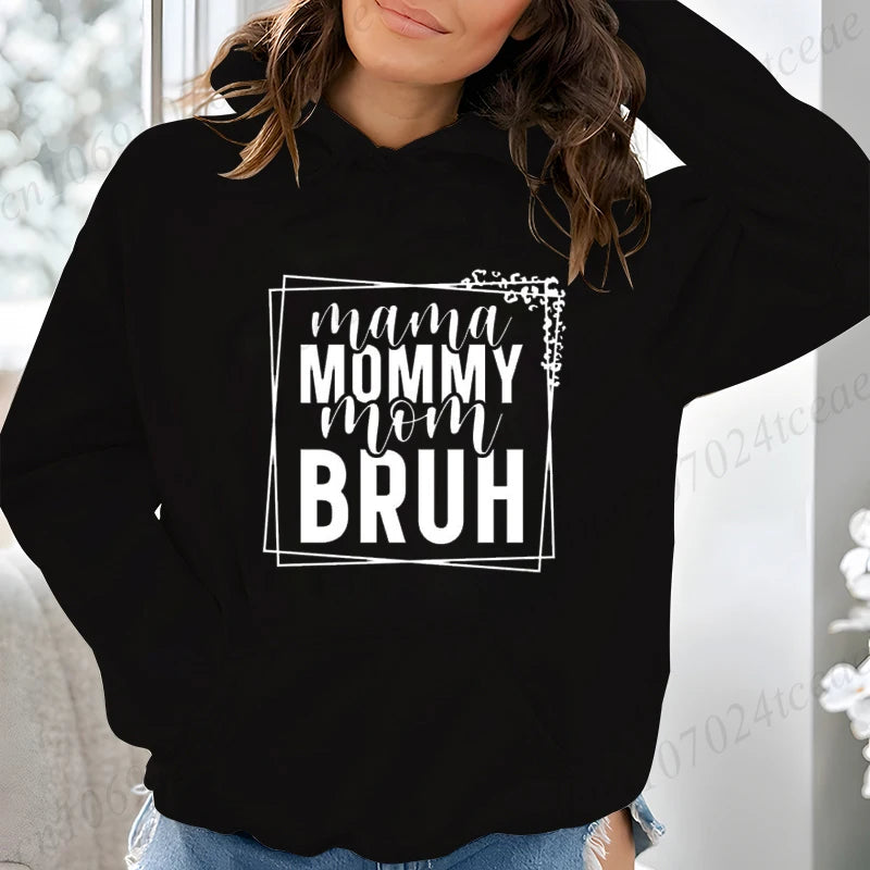 Mom Life Women Hoodie Harajuku Streetwear