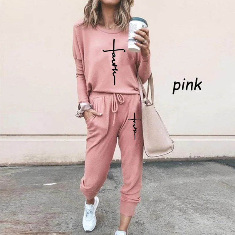 New Fashion Women Tracksuit Casual