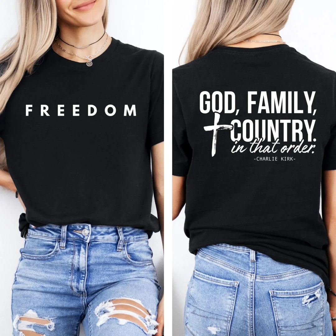 Christian Religious Shirt Patriot Shirt Proud American