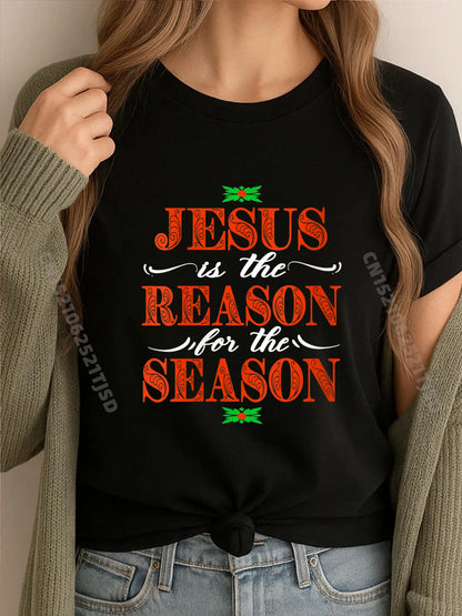 Womens Christian Christmas Holiday Jesus