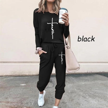 New Fashion Women Tracksuit Casual