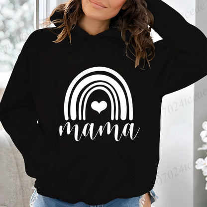 Mom Life Women Hoodie Harajuku Streetwear