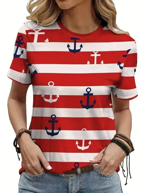 Fashion Leopard Jesus 3D Print T-Shirts Women