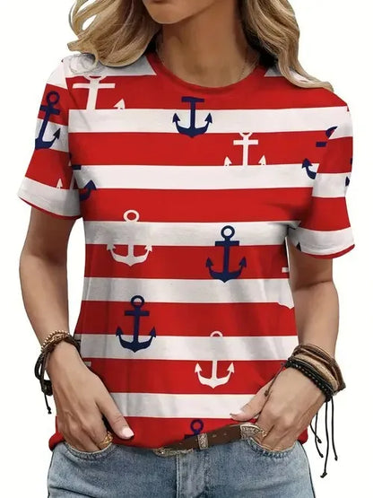 Fashion Leopard Jesus 3D Print T-Shirts Women