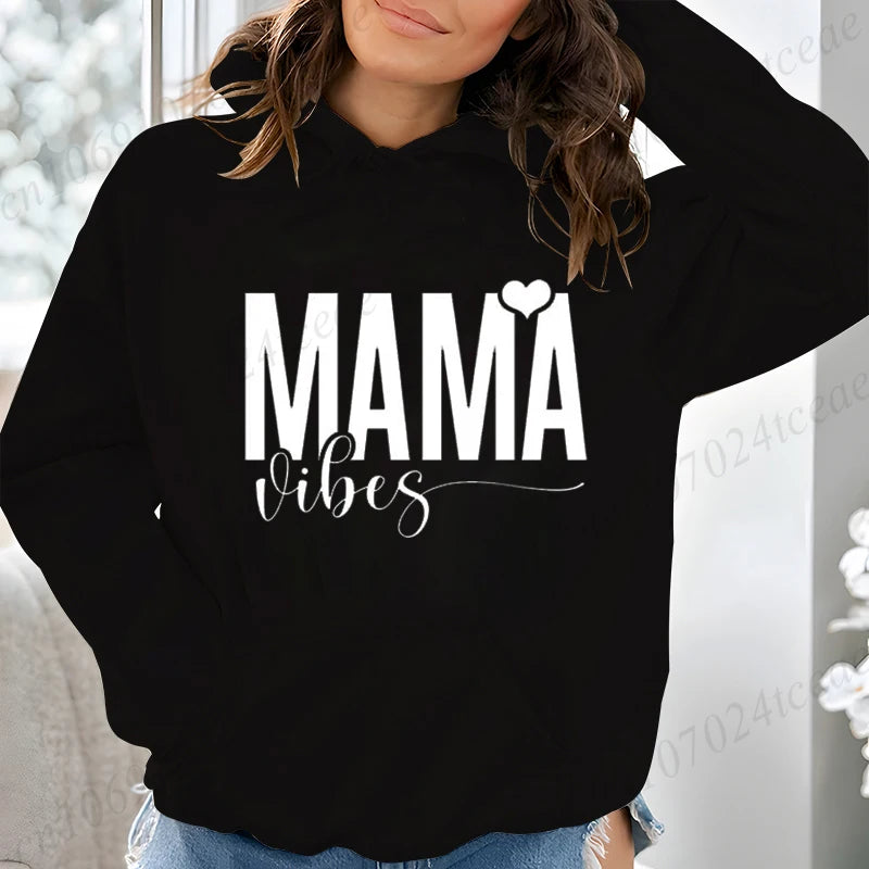 Mom Life Women Hoodie Harajuku Streetwear