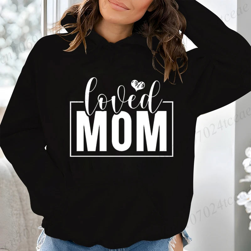 Mom Life Women Hoodie Harajuku Streetwear