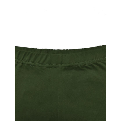 T-shirt and tight pants sportswear two-piece set