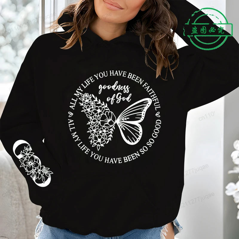 Autumn Winter Hoodies Sportwear Women's