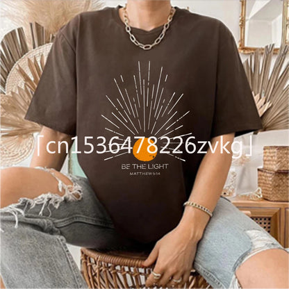 Be The Light Mathew 5 14 Sunburst T-Shirt