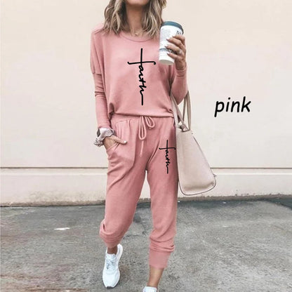 New Fashion Women Tracksuit Casual