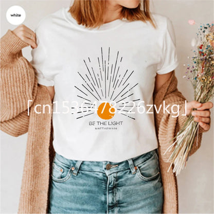 Be The Light Mathew 5 14 Sunburst T-Shirt