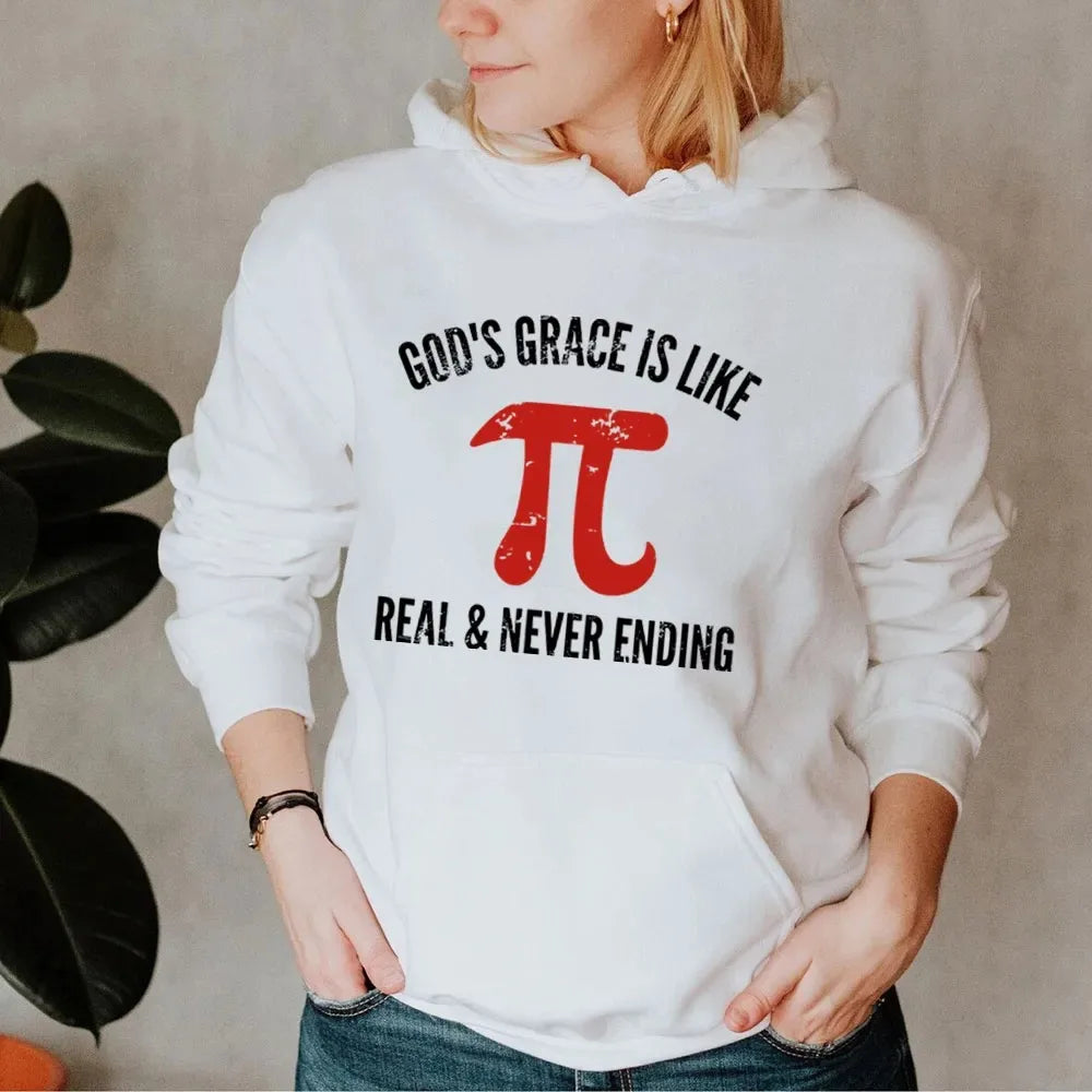 God's Grace Is Like Pi Hoodie Women's