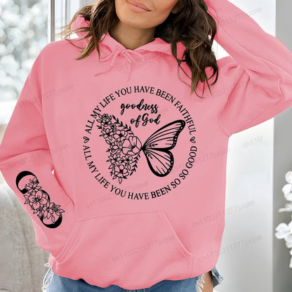 Autumn Winter Hoodies Sportwear Women's