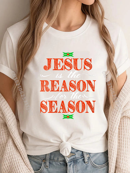 Womens Christian Christmas Holiday Jesus