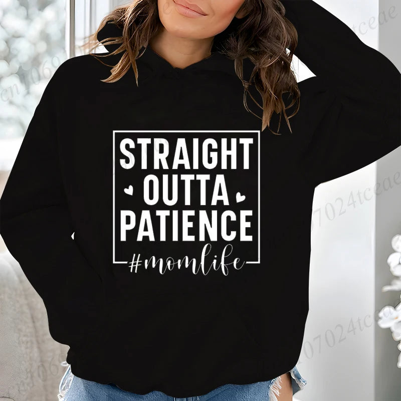 Mom Life Women Hoodie Harajuku Streetwear